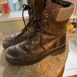 Ecco combat boots